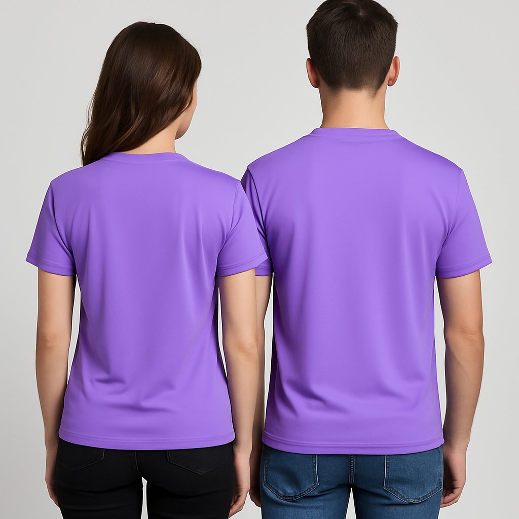 Couple Combo – Unisex Classic Cotton T-Shirt (Set of 2) - Image 4