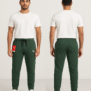 Men’s Premium Straight Fit Joggers - Dark Green