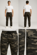 Men’s Camouflage Cargo Jogger Pants