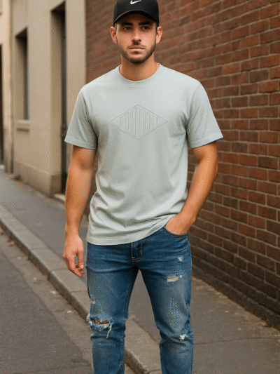 Graphic Logo Cotton T-Shirt