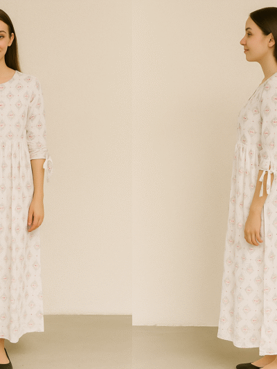 Elegant Cotton Anarkali Kurta