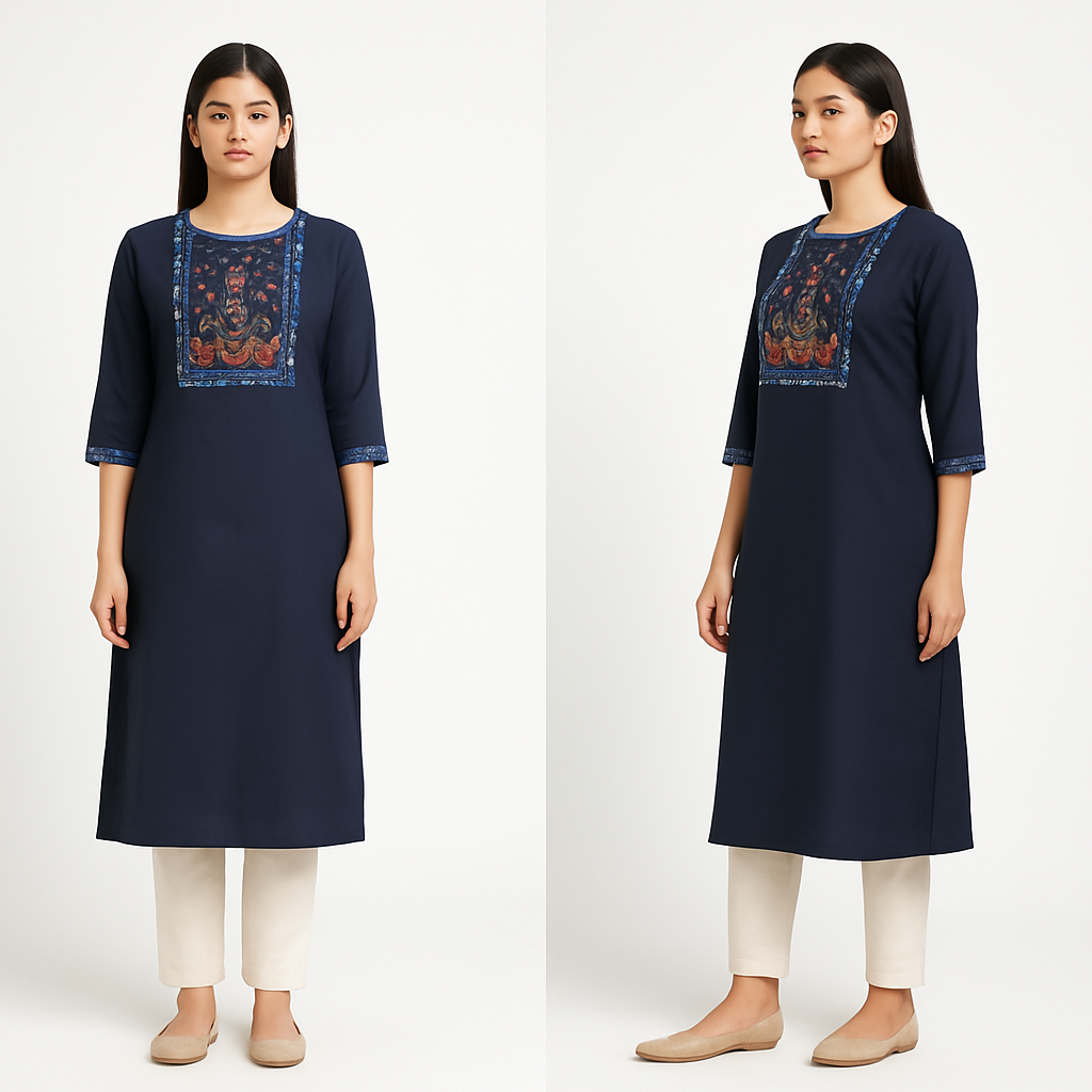 Elegant Cotton Kurti & Dress Collection - Image 8