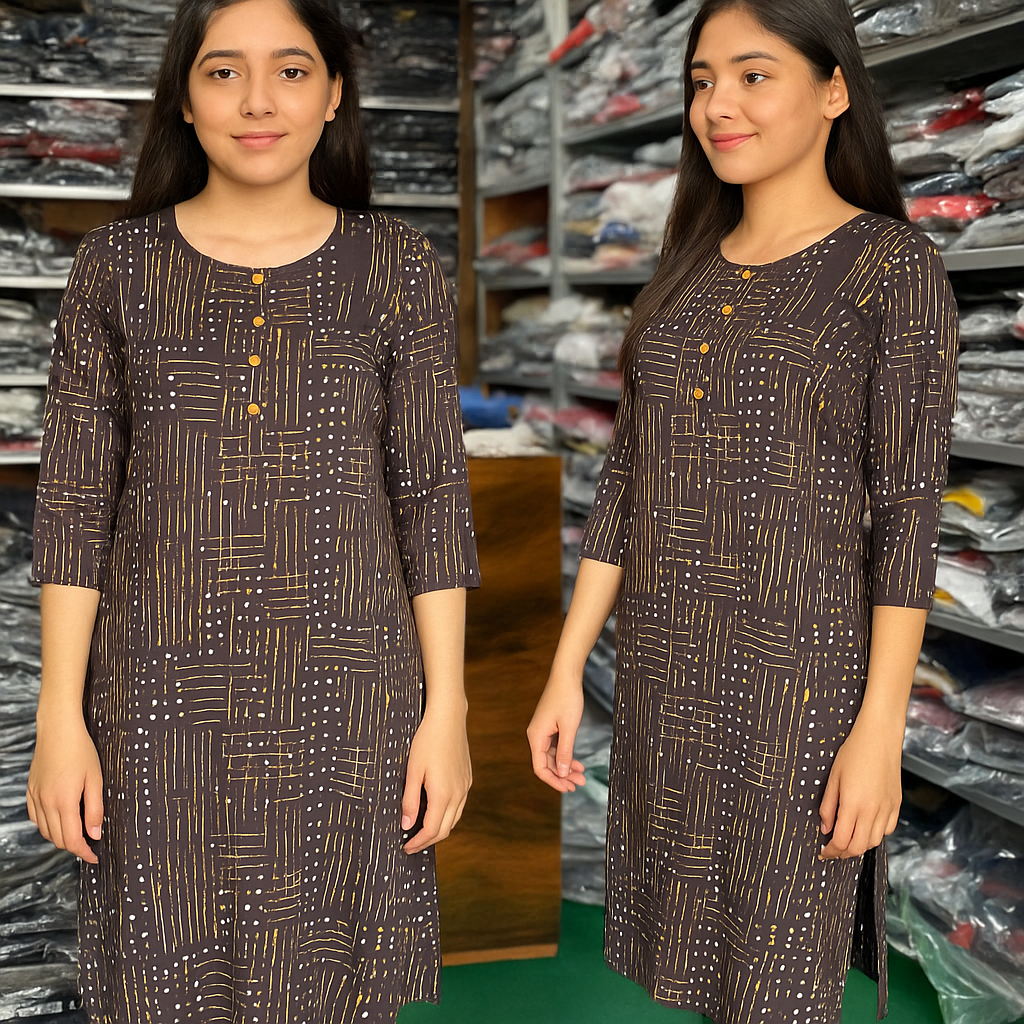 Elegant Cotton Kurti & Dress Collection - Image 5