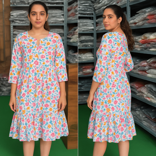 Elegant Cotton Kurti & Dress Collection - Image 10