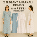 Elegant Anarkali Combo