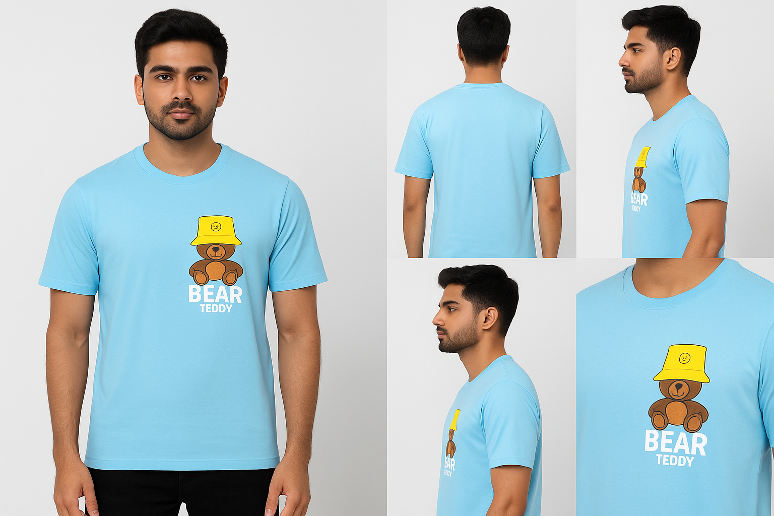 Couple Bear Teddy T-Shirts Combo - Image 5