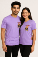 Couple Round-Neck "CASH Bear" T-Shirt Combo