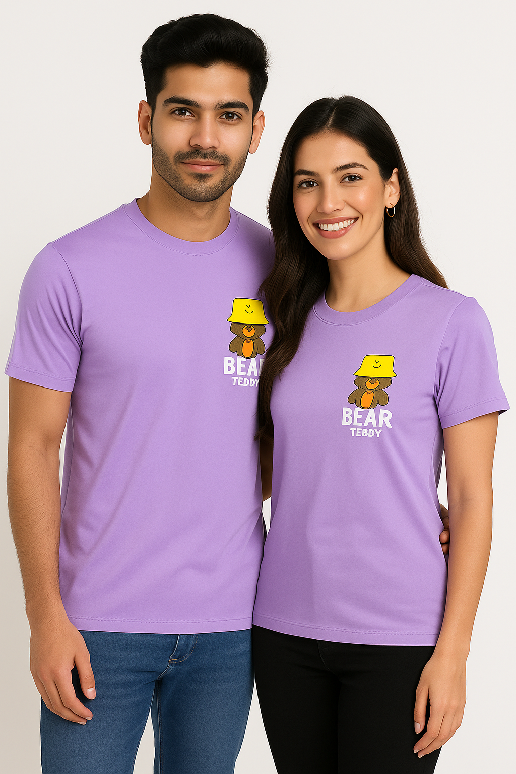 Couple Bear Teddy T-Shirts Combo - Image 3