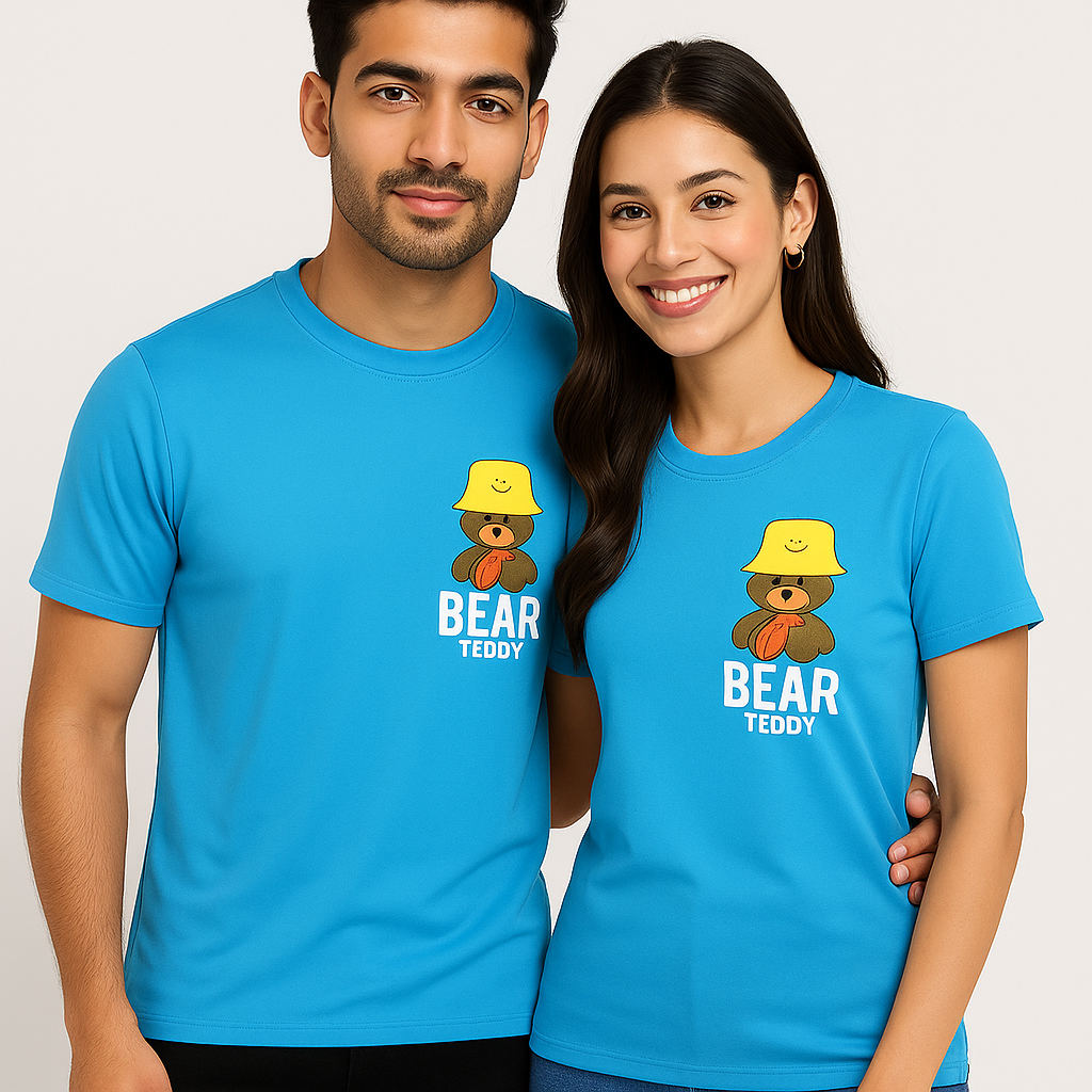 Couple Bear Teddy T-Shirts Combo - Image 4