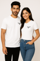 Couple Eagle Patch T-Shirt Combo