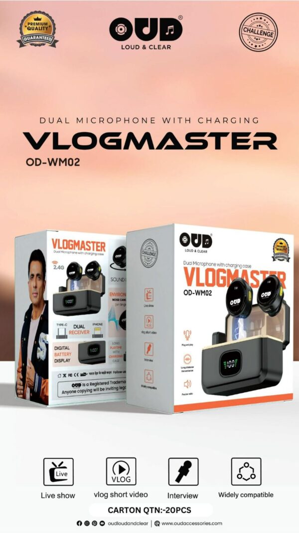 Dual Wireless ADUIO Mic - Image 2