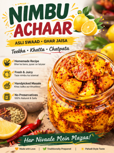 Nimbu Khata Mitha Achar